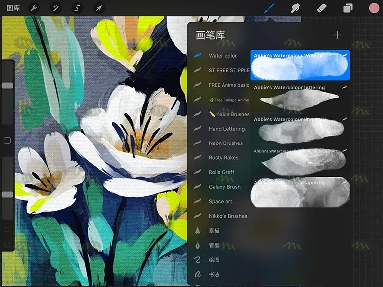 18套必备打包|Procreate笔刷详情图 9