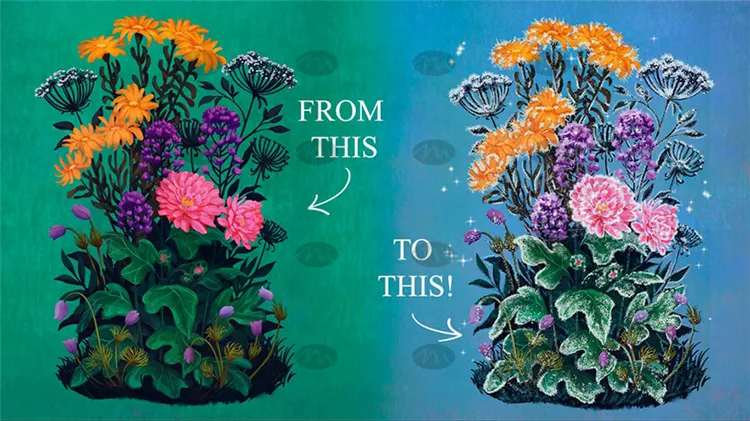 花卉花朵森林绿色植物叶子植被雪花|Procreate笔刷详情图 6