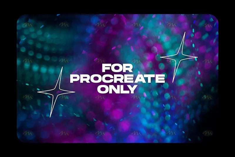 10个银河系星空|Procreate笔刷详情图 9