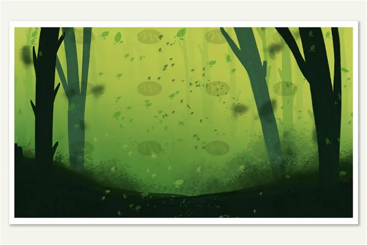 74个植物树木插画场景图案|Procreate笔刷详情图 9