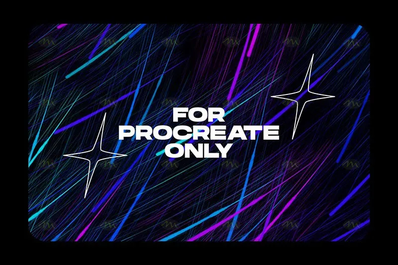 10个宇宙星系光效|Procreate笔刷详情图 10