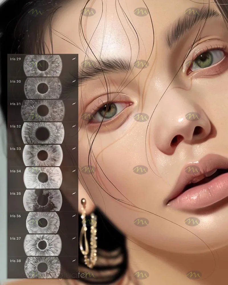 800个时尚美妆|Procreate笔刷详情图 22