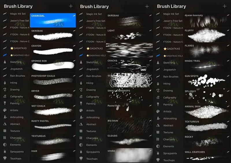 77个专业儿插绘图|Procreate笔刷详情图 10