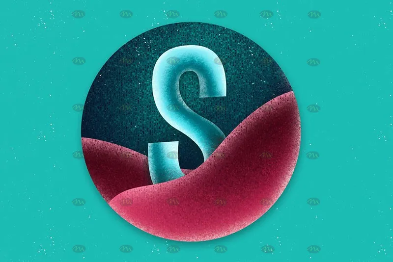 20个颗粒质感纹理|Procreate笔刷详情图 9