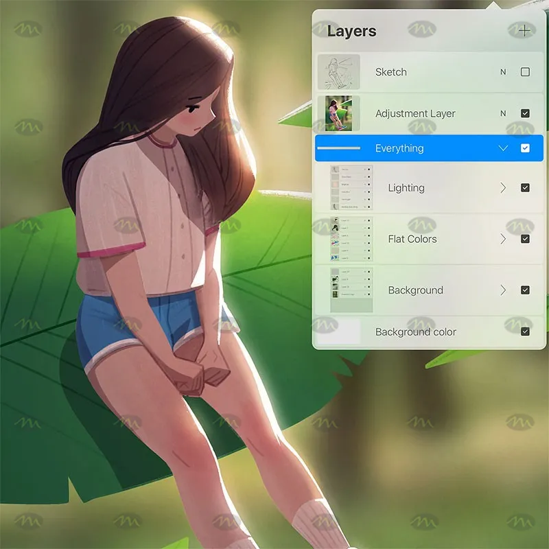 61个专业插画|Procreate笔刷详情图 8