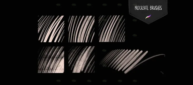 5个素描画笔|Procreate笔刷详情图 9