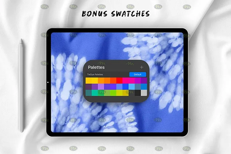 35个扎染图案|Procreate笔刷详情图 12