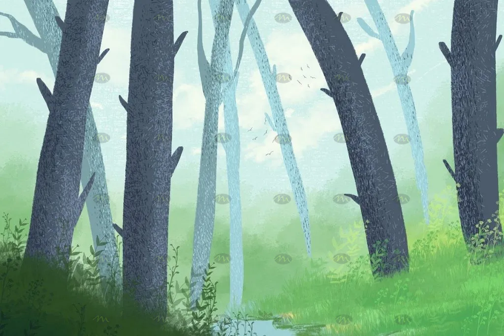 60个植物风景|Procreate笔刷详情图 9