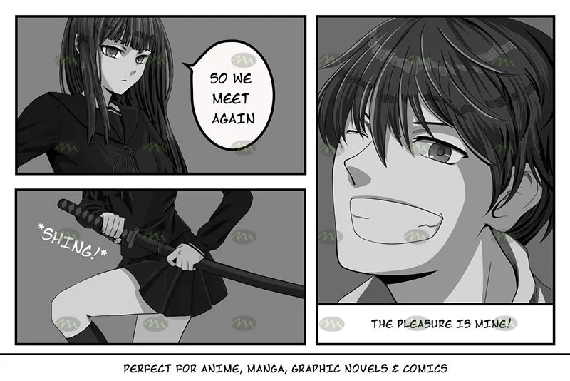 16个漫画动漫|Procreate笔刷详情图 7