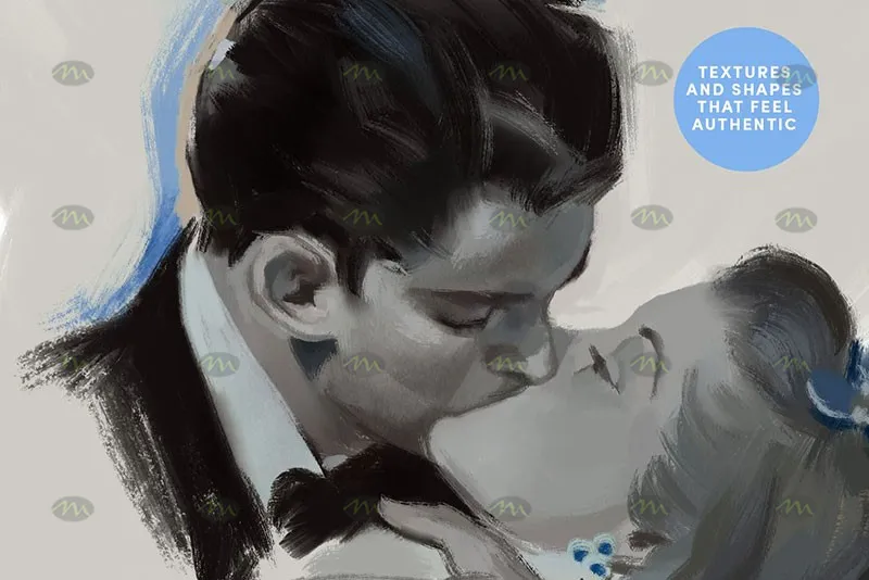 37个水粉颜料｜Procreate笔刷详情图 18