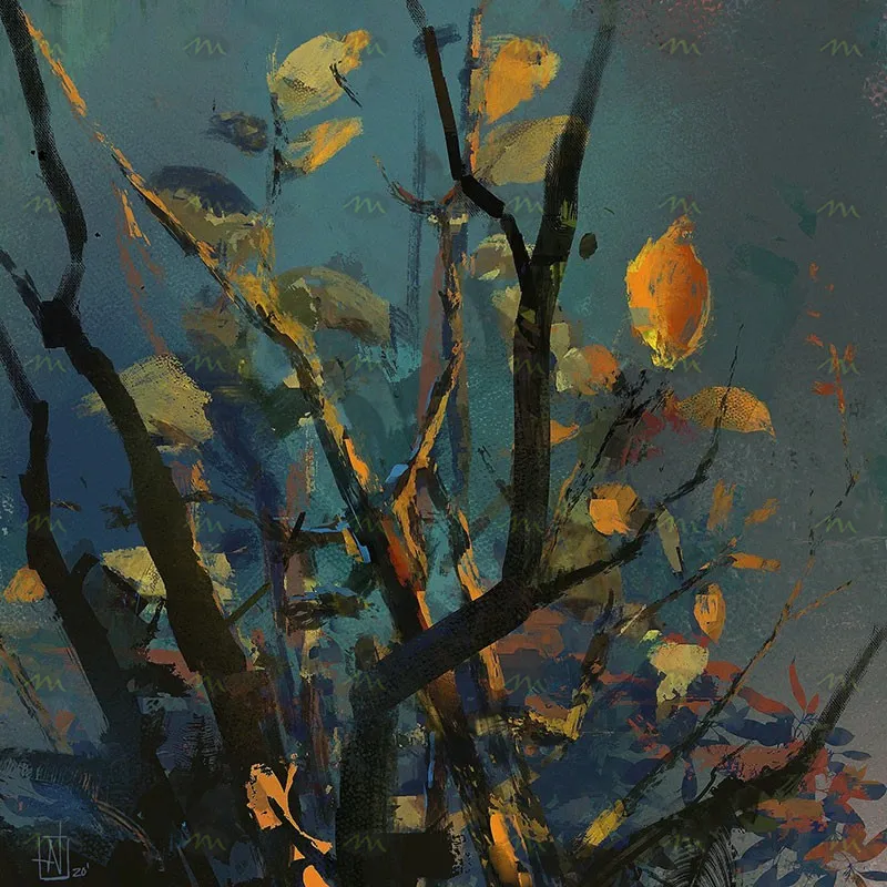 45个专业画笔套装|Procreate笔刷详情图 7