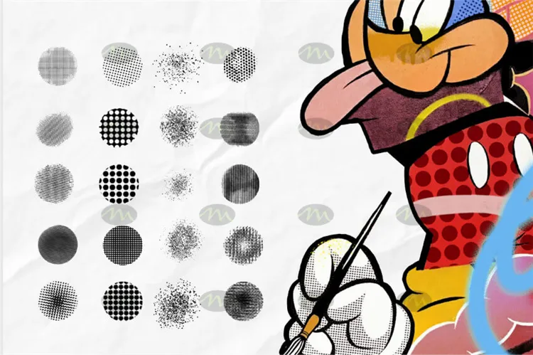 40个插画o漫画卡通动漫|Procreate笔刷详情图 7