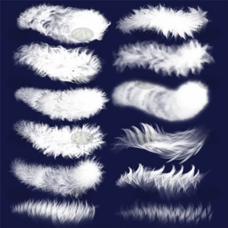47套动物毛发插画|Procreate笔刷详情图 7