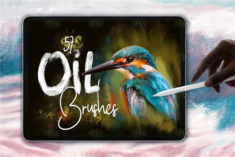 57个厚涂大师经典油画oil艺术|Procreate笔刷详情图 11