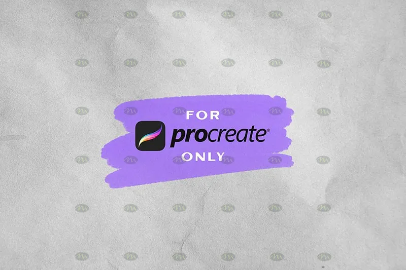 20个水彩效果手写字|Procreate笔刷详情图 12