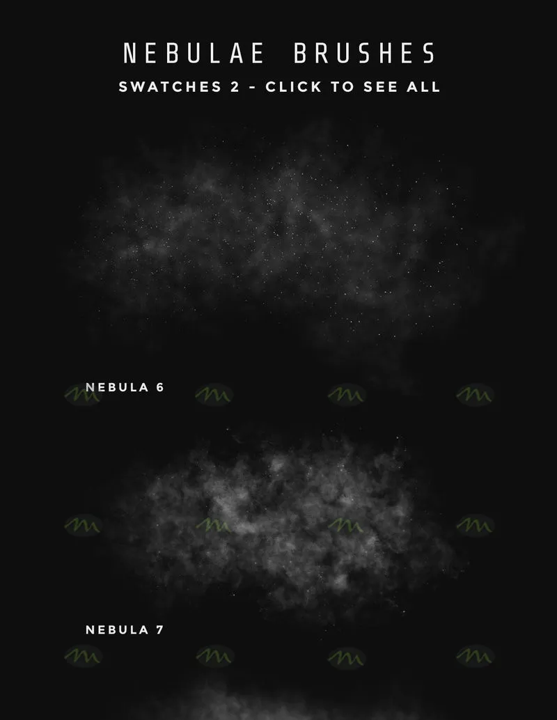24个宇宙星空|Procreate笔刷详情图 15