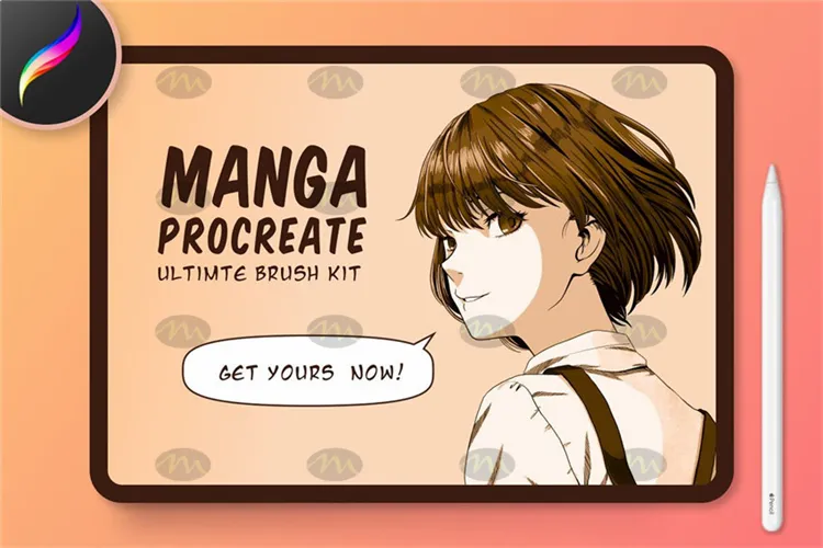 8个卡通漫画|Procreate笔刷详情图 10