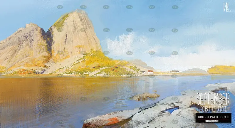 82个油画绘画|Procreate笔刷详情图 7