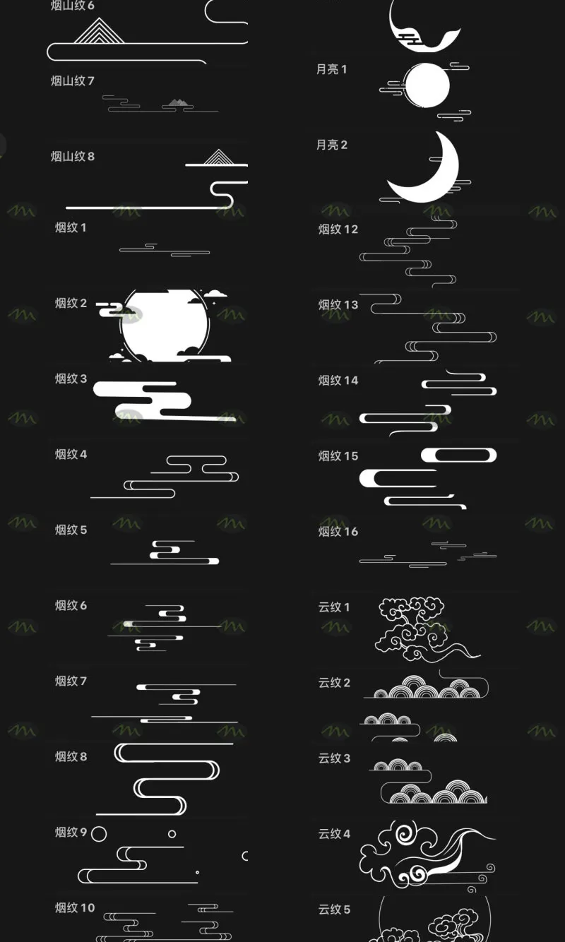 85个古典｜Procreate笔刷详情图 9
