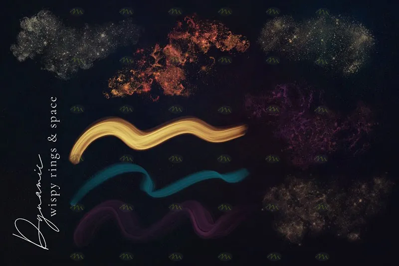 97个银河星系|Procreate笔刷详情图 13